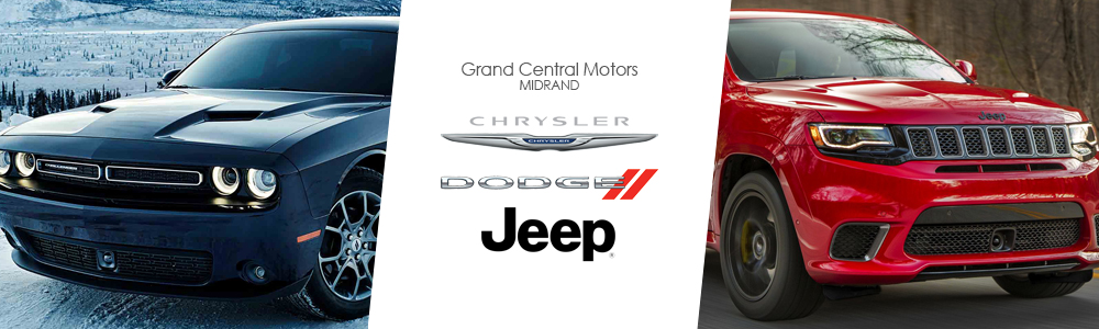 Grand Central Motors Midrand - Chrysler, Dodge & Jeep main banner image